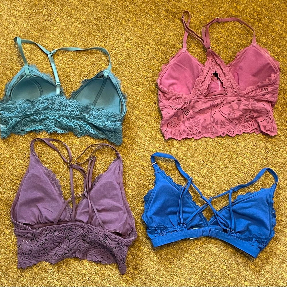 SIX aerie lacy bralettes! - Picture 7 of 11